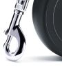 Flexi New Classic Retractable Cord Leash Black