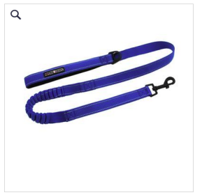 Soft Pull Traffic Dog Leash - Cobalt Blue