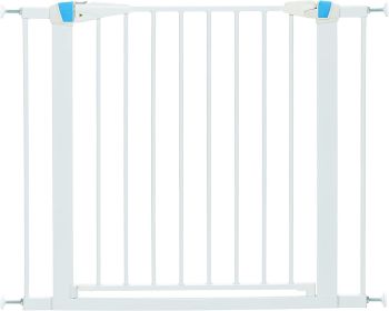 29" tall - 1 count MidWest Glow in the Dark Steel Pet Gate White