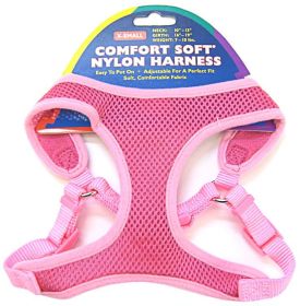 Coastal Pet Comfort Soft Nylon Harness Bright Pink (size: X-Small - 1 count)