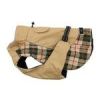 Alpine All-Weather Dog Coat - Beige Plaid
