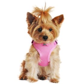 Wrap and Snap Choke Free Dog Harness by Doggie Design - Candy Pink (size: X-Small)