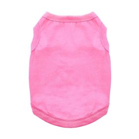 Cotton Dog Tank - Carnation Pink (size: X-Large)
