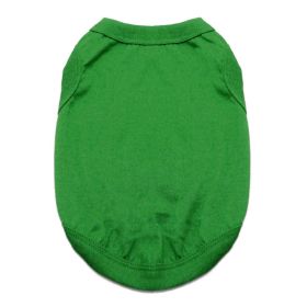 Cotton Dog Tank - Emerald Green (size: 3X-Large)