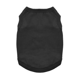 Cotton Dog Tank - Jet Black (size: X-Large)