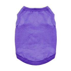 Cotton Dog Tank - Ultra Violet (size: X-Large)