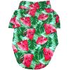 Hawaiian Camp Shirt - Sunset Hibiscus