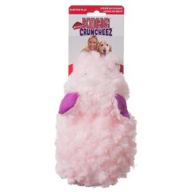 KONG Barnyard Cruncheez Plush Dog Toy Pig (size: Large - 1 count)
