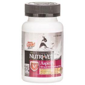Nutri-Vet Aspirin for Medium and Large Dogs (size: 75 count)
