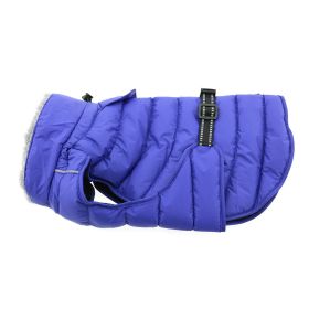 Alpine Extreme Weather Puffer Coat - Navy Blue (size: medium)