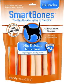 SmartBones Hip and Joint Care Sticks with Chicken (size: 16 count)