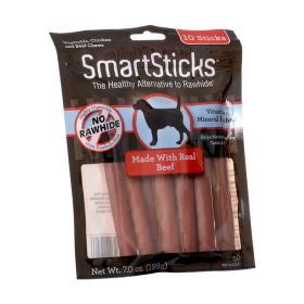 SmartBones SmartSticks with Real Beef (size: 10 count)
