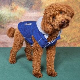 Weekender Dog Sweatshirt Hoodie - Royal Blue (size: small)